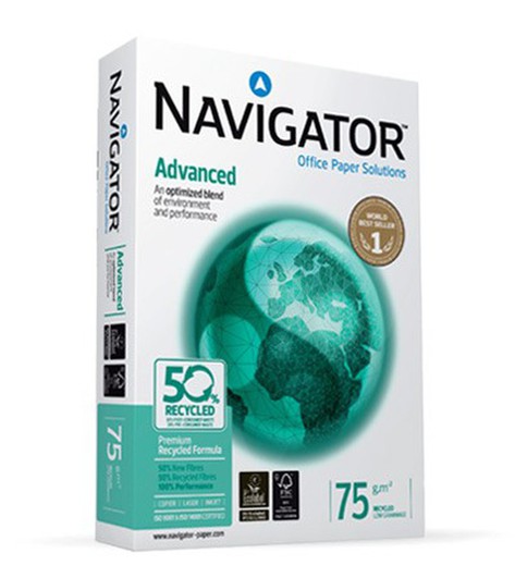 Navigator advanced. Din a4. 50% reciclado