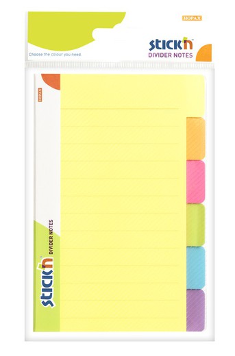 Notas adesivas e marcadores MAGIC em 6 cores neon