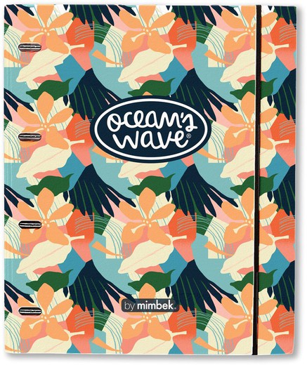 Carpeblock Din A4 Flowers de Ocean's Wave