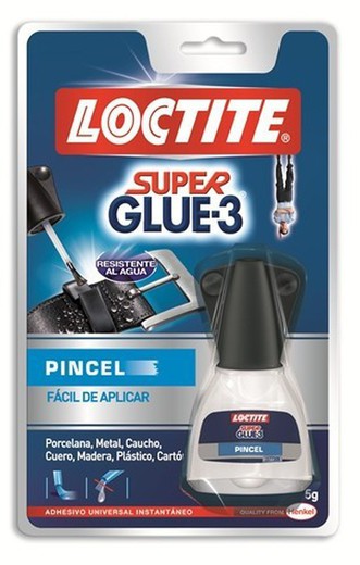 Loctite super glue3 colle 5grs avec pinceau