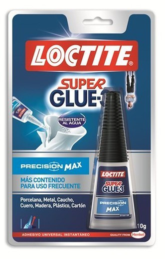 Colle Loctite super glue3 de 10grs.