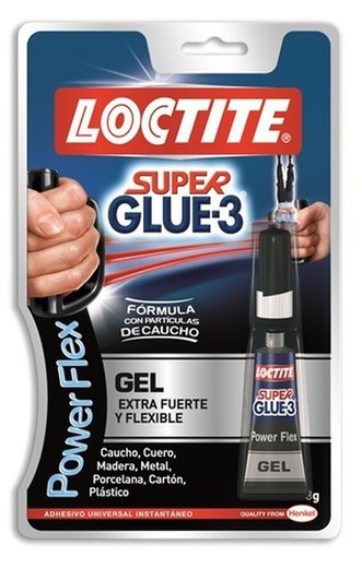 Colle caoutchouc Loctite super glue3 3gr