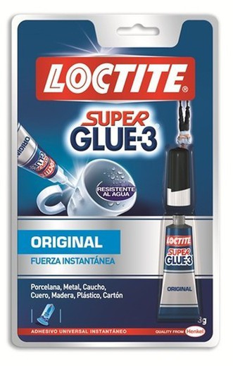 Colle Loctite super glue3 de 3grs.