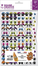 Pegatinas Forma de Ojos Pack 594 unidades