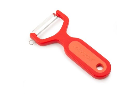 Descascador Plástico para Cozinha 132mm Vermelho