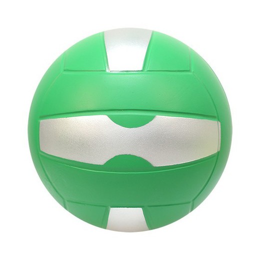 Pelota de foam con diseño de voleibol
