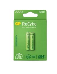 Pila Recargable Recyko AAA 650 Mah Blister 2 Unidades