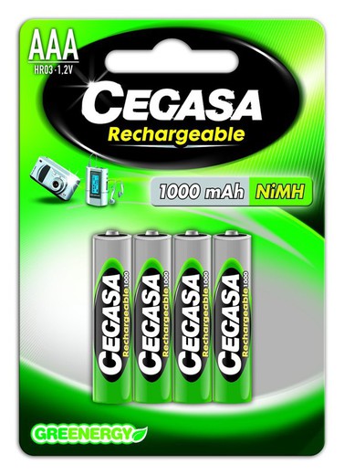 Baterias recarregáveis Cegasa