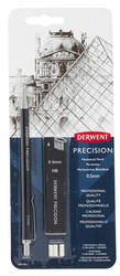 Portaminas Derwent de precisión HB 0.5 (blíster)