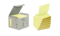 Post-it z-notes recyclés 76 x 76 mm.