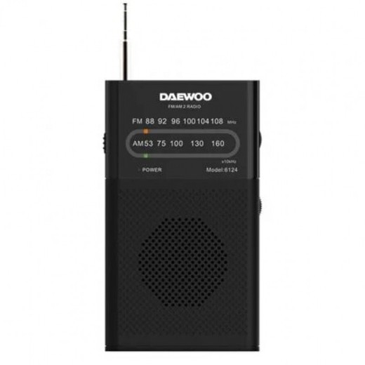 Radio Daewoo Am/Fm Con Altavoz - Auriculares Inc