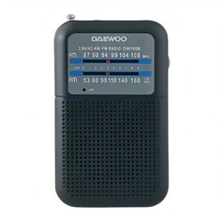 Radio Daewoo Am/Fm Preta