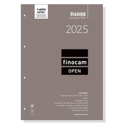 Recambio.Anual.4000 A4 Día por página 2025+ R4098