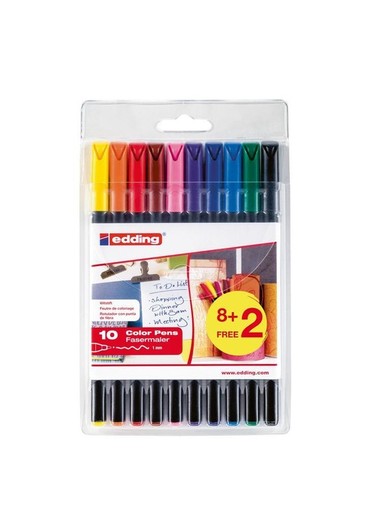 Marker Caneta 1200 Stock 8+2 Noyaux Assortiments Gratuits