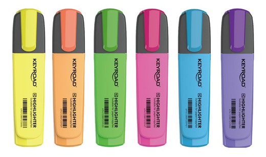 Rotulador fluorescente Keyroad