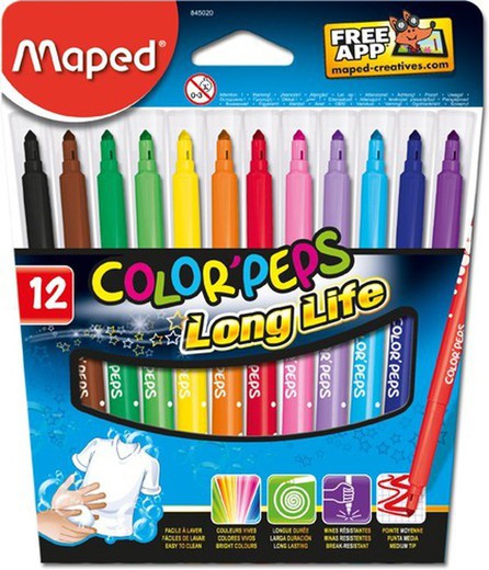 marcadores de longa vida color'peps no caso