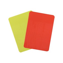 Jeu de cartes pour arbitre