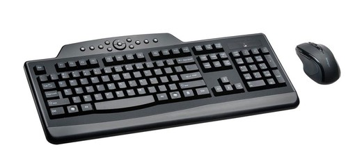 Conjunto de teclado e mouse sem fio Pro fit