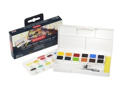 Set de viaje de pinturas Derwent Inktense en pastilla - colores 1