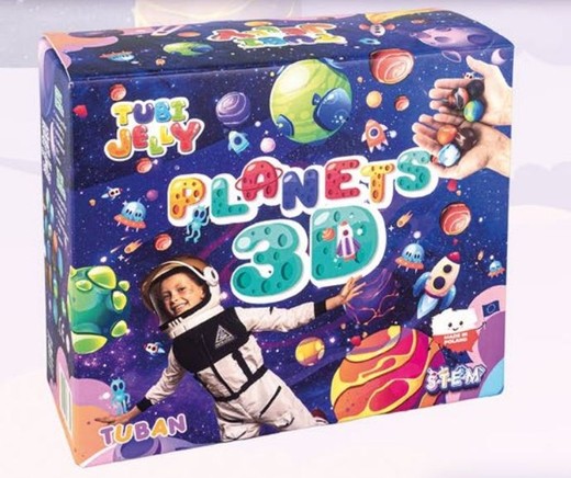 Set Tubi Jelly - Planetas