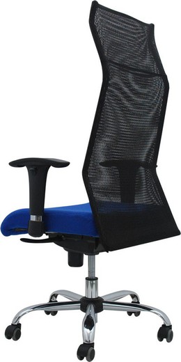 Cadeira executiva Sahuco em couro sintético