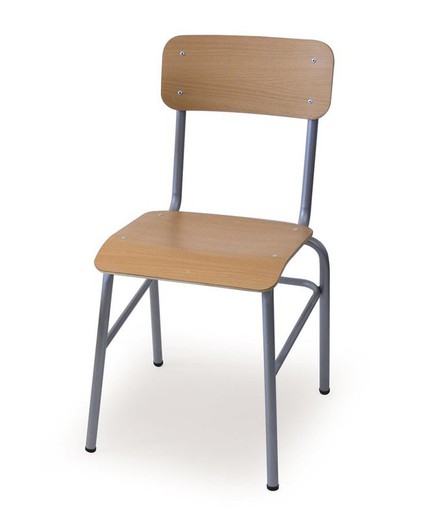 Chaise éco scolaire 278 disponible en différentes hauteurs et couleurs de finition