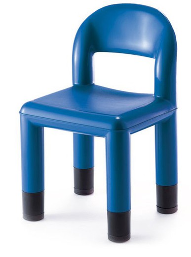 Cadeira infantil em polipropileno em 2 alturas e 6 cores à escolha