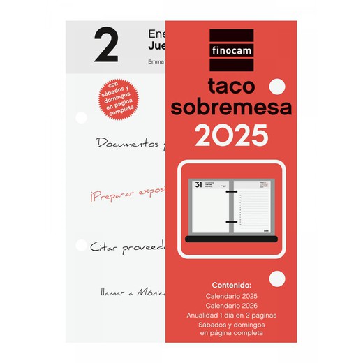 Taco Sobremesa 2025+