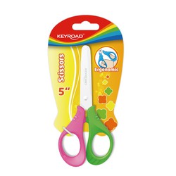 Tijera metálica escolar Keyroad de 13 cm