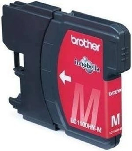 Tinta original brother lc1100hym magenta