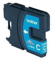 Tinta original brother lc980c cyan