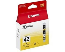 Tinta original canon 6387b001 amarela