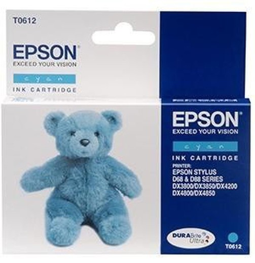 Encre d'origine epson c13t06124010 cyan