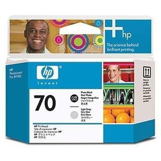 hp c9407a tinta original preta