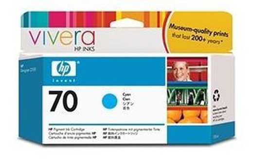 tinta original hp c9452a ciano