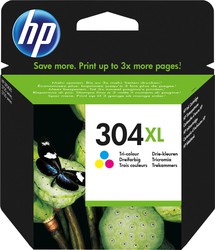 Encre hp d'origine n9k07ae tricolore