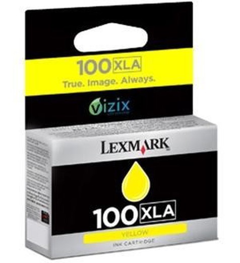 Encre d'origine lexmark 14n1095 jaune
