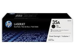 Toner d'origine hp cb435ad noir