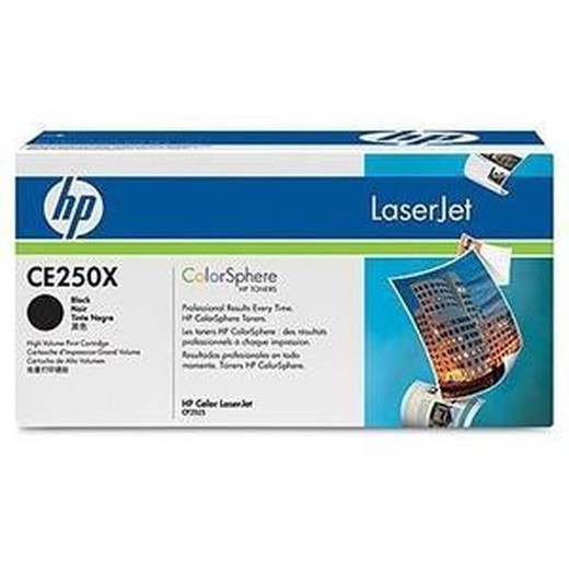 Toner noir d'origine hp ce250x