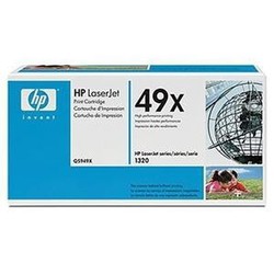 Toner original hp q5949x negro