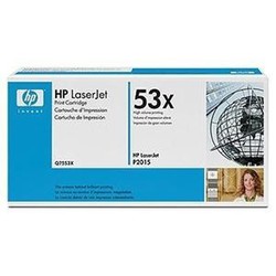 Toner original hp q7553x negro