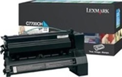 Toner original lexmark c7700ch cyan