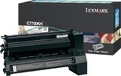 Toner original lexmark c7700kh negro