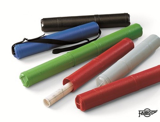 Suporte de tubo de plástico colorido