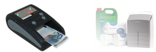 Detectores y contadores de billletes