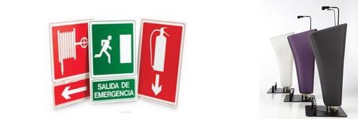 Placas y carteles