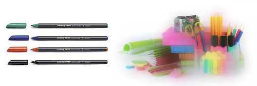 marqueurs à pointe de fibre