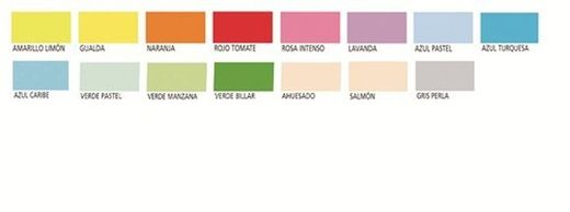 100 din a4 folhas de cores íris por guarro