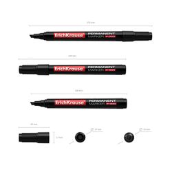 6.- Marcador de ponta de cinzel Erich Krause P300