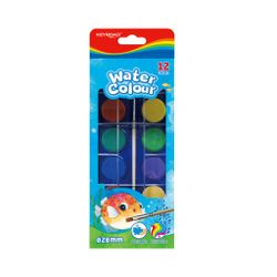 Acuarelas 12 Colores + Pincel